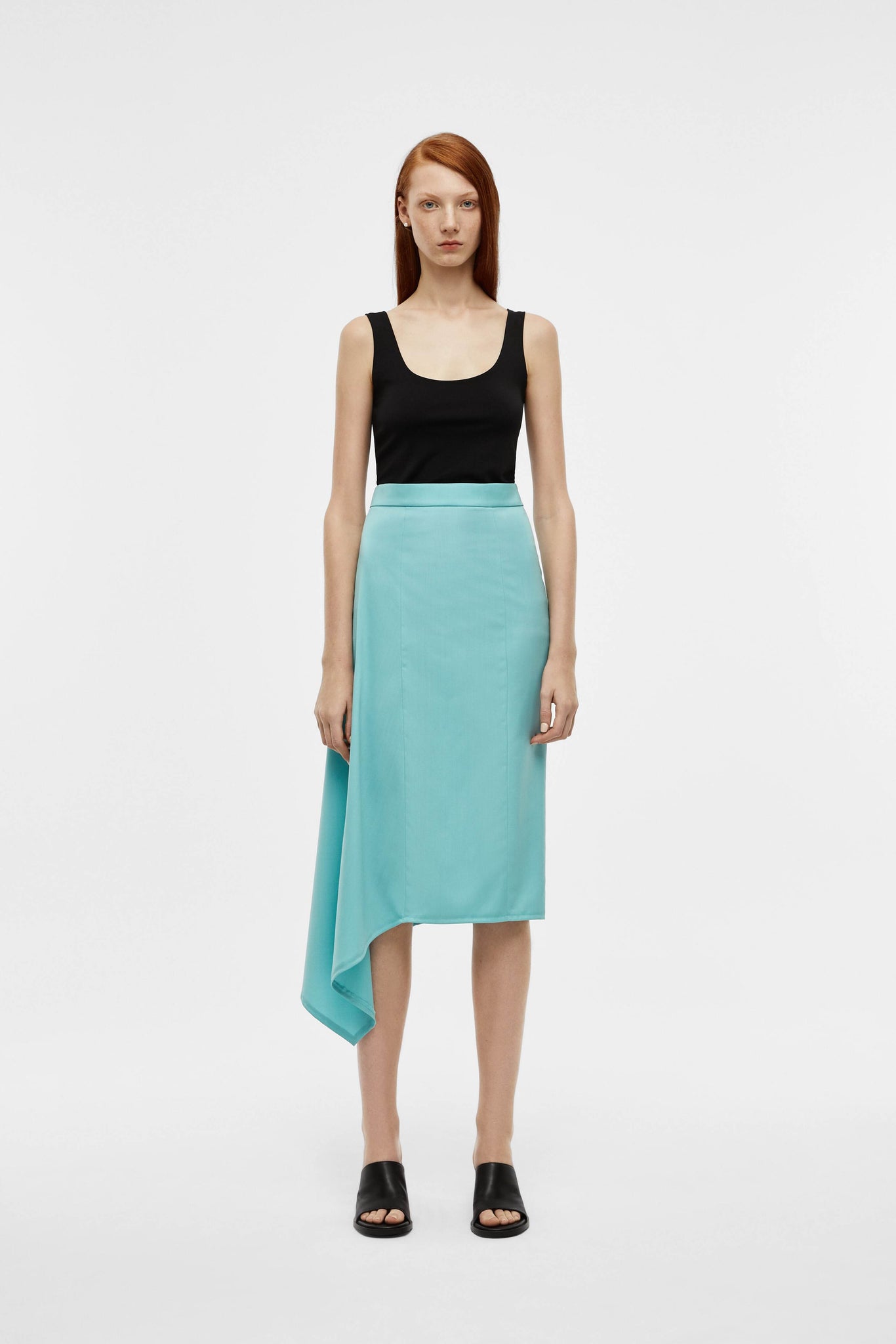 Asymmetrical Edge Skirt